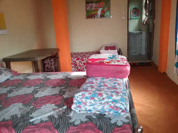 Four Bedded Rooms at Homestay In Lamahatta, Darjeeling